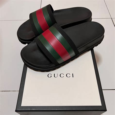 gucci trek slides white|Slides for Women .